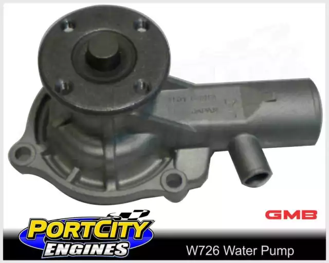 GMB Water Pump for Holden 6cyl 161 186 202 Red HT HG HJ HQ HZ Large Hub W726