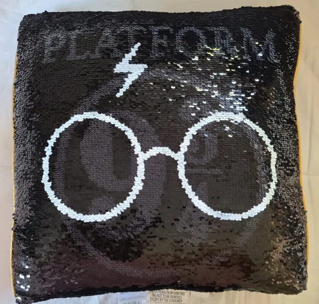Harry Potter Sequin Pillow