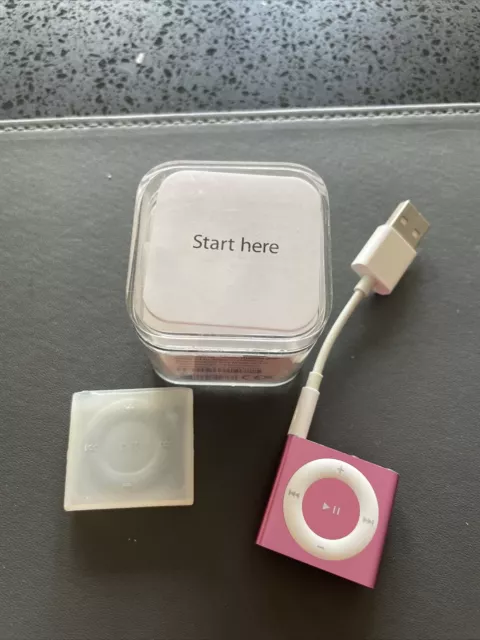 Apple ipod shuffle 4th generation 2GB Pink with packaging