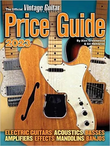 Official Vintage Guitar Magazine Price Guide 2023 - 9781884883453