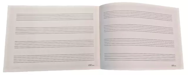 Quaderno Pentagrammato di musica A4 - 12 righi - Sabah Books (Italian  Edition): Bacchiega, Sarah: : Books