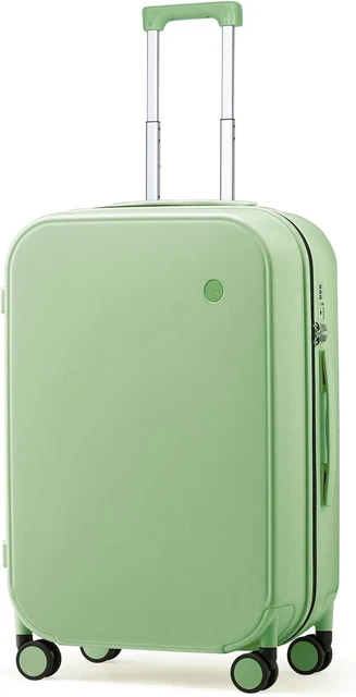 Carry on Luggage Mixi Avocado Green Suitcase Hardshell Lightweight 20” Authentic