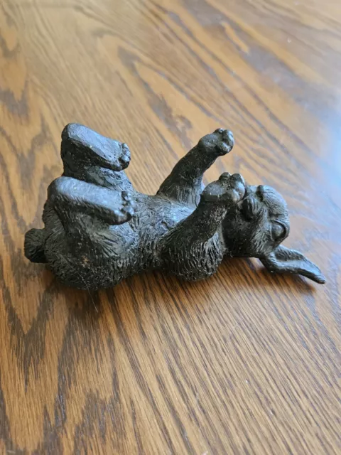 Bronze finished Brass Bunny Rabbit sculpture