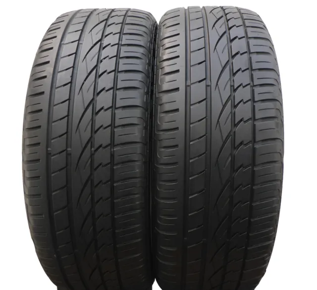 2 x CONTINENTAL 235/55 R19 105V CrossContact UHP Sommerreifen DOT13 5,5-5,8mm