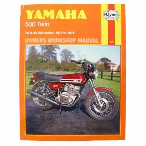 Haynes Manual Fits Yamaha XS 500 75-78