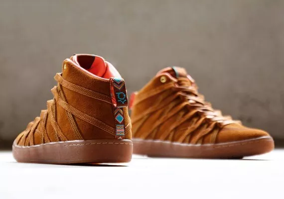 Men's Nike KD 7 NSW Lifestyle Premium QS High Top Trainers Hazelnut Brown UK 8.5