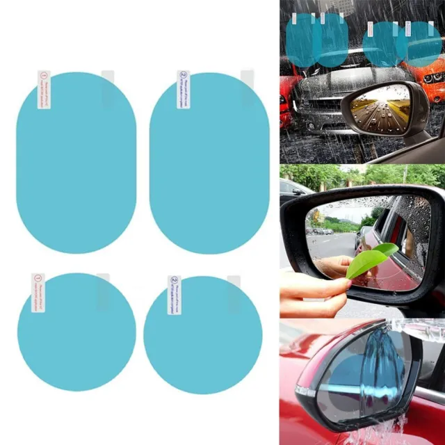 Pellicole protettive utili specchietto retrovisore laterale 1 paio 2 pezzi adesivi blu