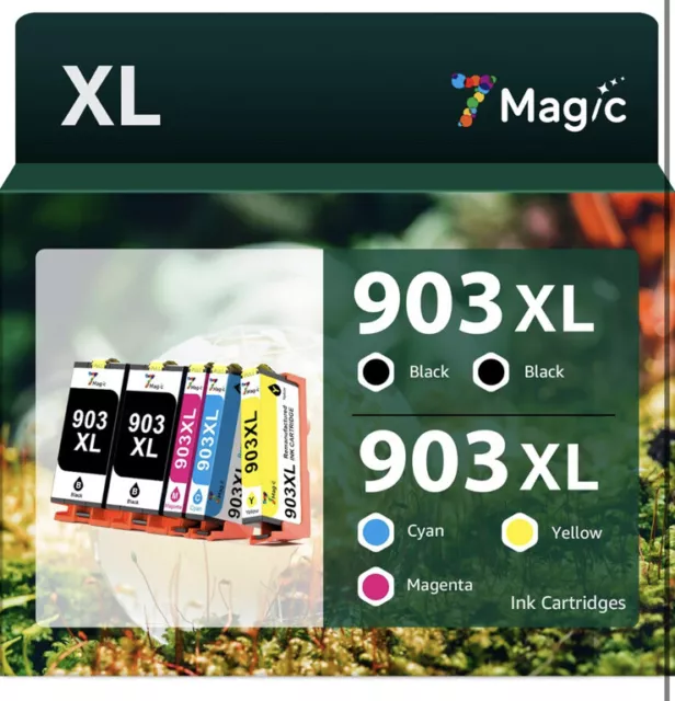 7MAGIC 903XL 903 XL Replacement For 903XL ink Cartridges Multipack