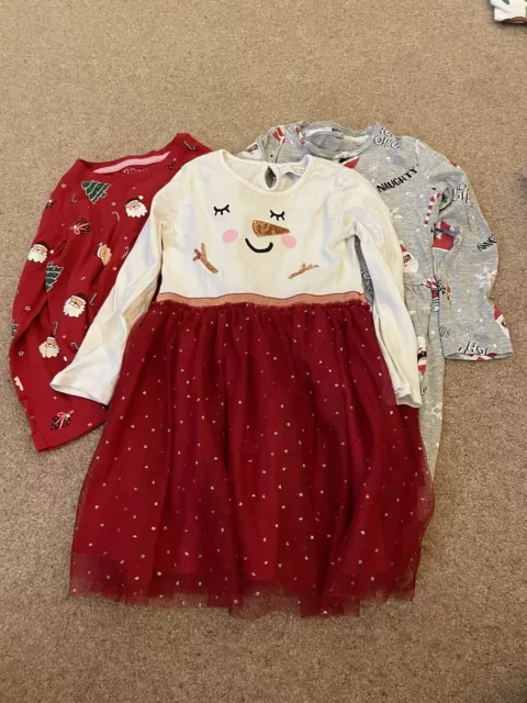 Girls Christmas Clothes Bundle 4-5 Years