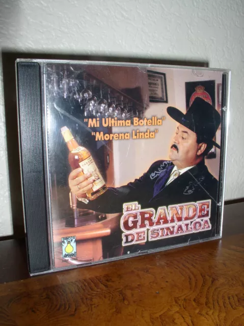 El Grande De Sinaloa "Mi Ultima Botella", "Morena Linda" (CD, 2000, ARP)