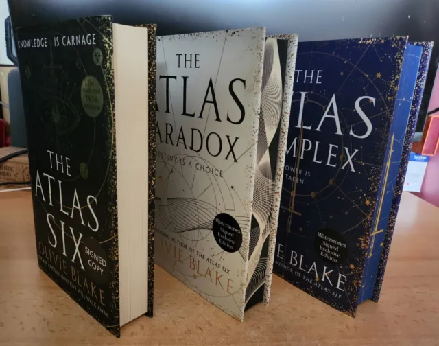THE ATLAS SIX Trilogy - Olivie Blake Signed ILLUMICRATE Exclusive (NEW)  £125.00 - PicClick UK