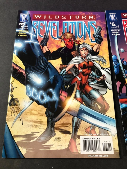 Revelations 3 Issue Wildstorm Comic Book Lot / Set 4
