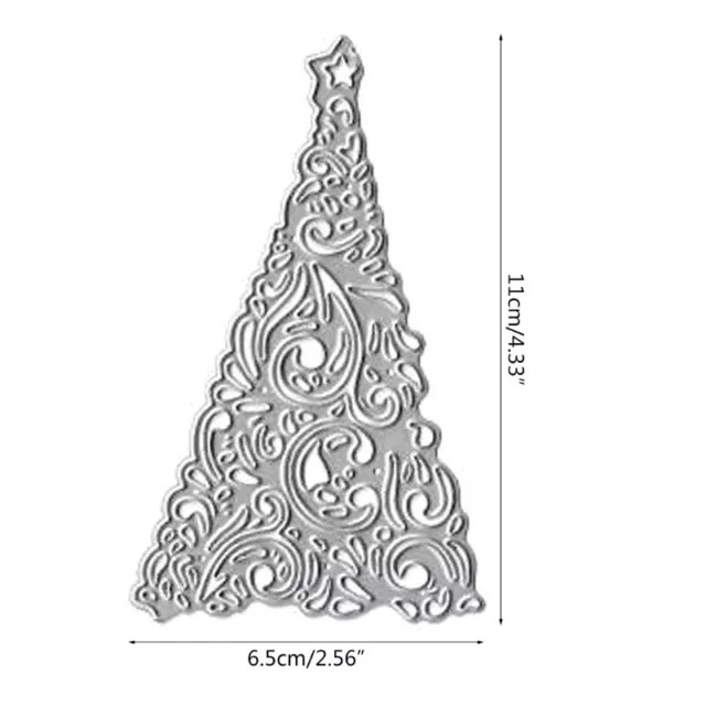 Christmas Tree Metal Cutting Dies Stencil DIY Scrapbooking Album Paper Card Mold