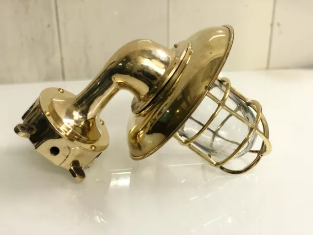 Replica Swan Neck Passage Wall Light Extra Shade Junction Box lot of 10