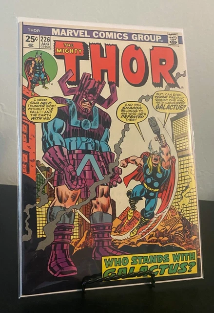 Thor 226 Marvel Comics 1974 2nd App Firelord Galactus Appearance VF+