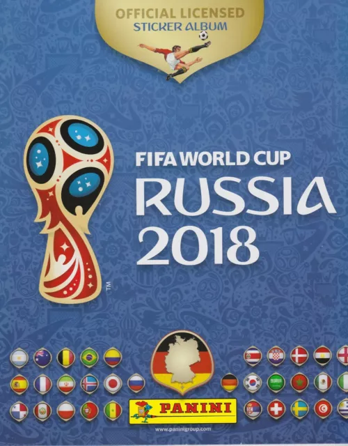 Panini WM 2018 Russland 10-20-30-40-50 aussuchen aus allen 682 Sticker -M 1-9