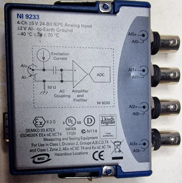 National Instruments Ni 9233