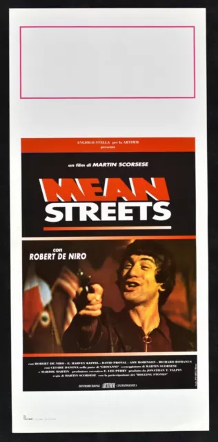Affiche Mean Streets Robert De Niro Harvey Keitel Martin Scorsese B134