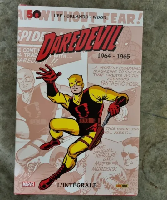 Marvel Panini Integrale - Daredevil 1964-1965 - Stan Lee Orlando Wood