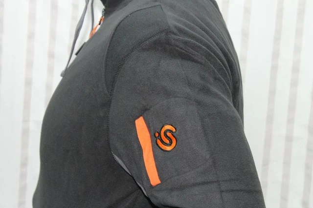 Felpa da Lavoro in Pile Uomo ISSA LINE con Cappuccio Zip Intera Maglia Invernale 4