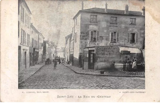 95 - SAN63528 - SAINT LEU - La Rue du Château