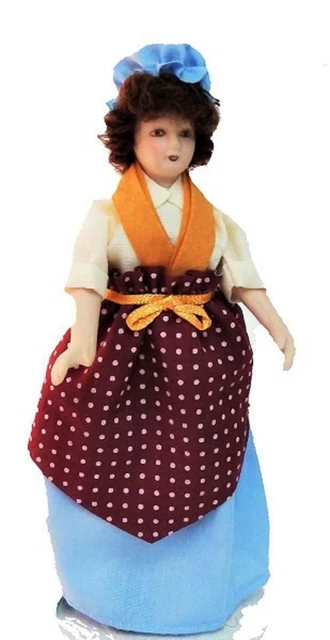 Melody Jane Puppenhaus Figur – Viktorianisches Baby In Taufkleid, Porzellan, 1:12