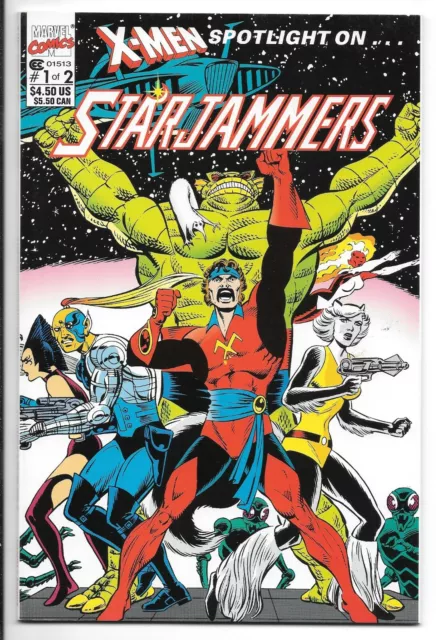 X-Men Spotlight on... Starjammers  #1 (January 1990, Marvel Comics)