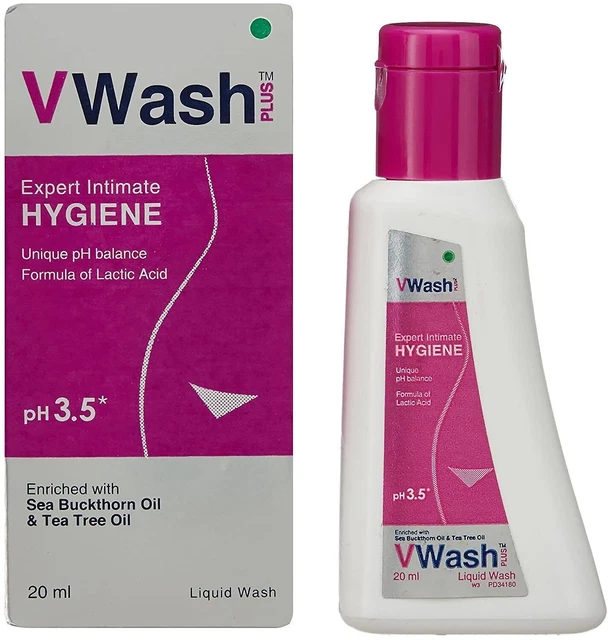 VWash Expert Igiene intima pH 3.5 Secchezza igienica 20 ml CONFEZIONE DA 4...