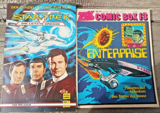 Zack Comic Box 13 - Enterprise + Star Trek 5 Comic
