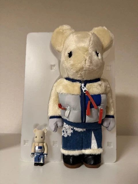 sacai be@rbrick 100％＆400％ Bearbrick 400 Bearbrick Sacai Bearbrick Sacai 100% 400% Set White US