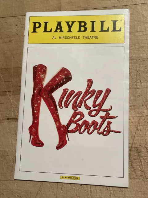 KINKY BOOTS Jun 2013 Broadway ORIG CAST Playbill! ANNALEIGH ASHFORD Billy Porter