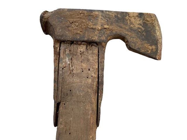 GOLDENBERG LOT ANCIENNE hache ancien outil fer forgé collection métier bûcheron EUR 50,00 - FR