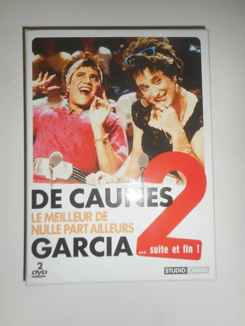 DOUBLE DVD DE CAUNES GARCIA Le Meilleur de Nulle Part Ailleurs 2