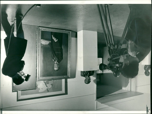 Filming a Portrait of Joseph Chamberlain - Vintage Photograph 1227806