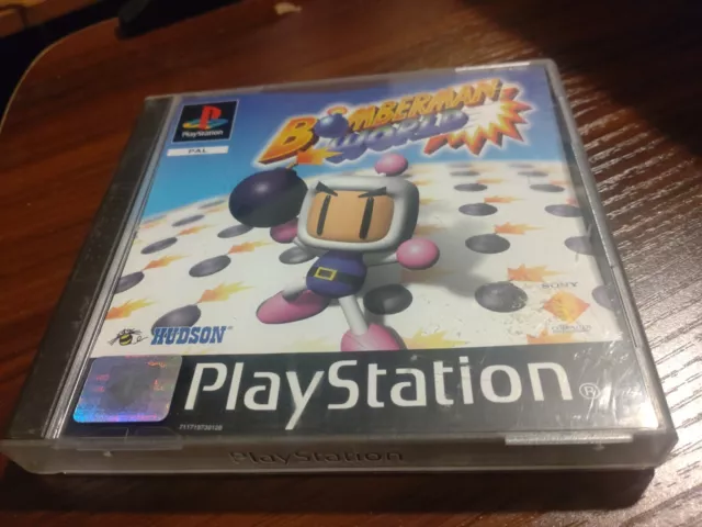 Sony PlayStation 1 PS1 Bomberman World