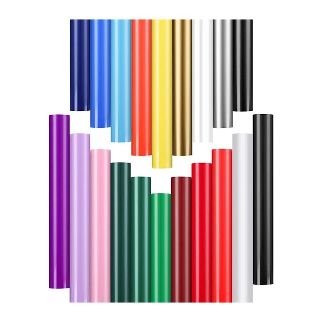 Vinile per - Confezione da 20 Fogli nel Vinile Colori Assortiti, Bu N9G7