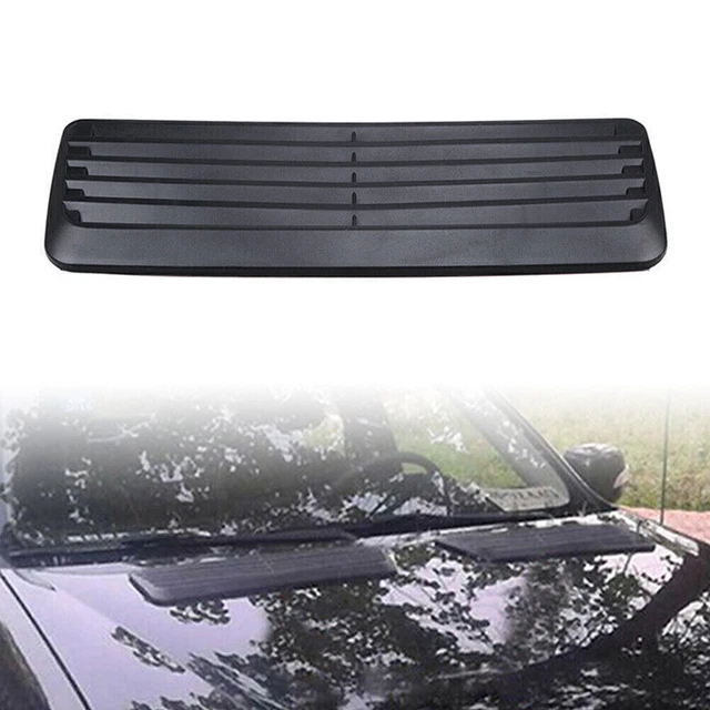 Copertura sfiato cofano sfiato cofano decorativo auto nero