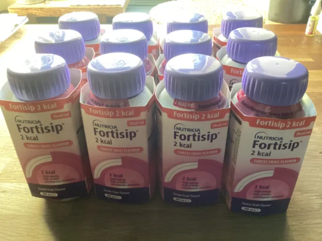 Nutricia Fortisip 2kcal High Energy - Forest Fruits - 12x200ml (rrp £3.95 each)