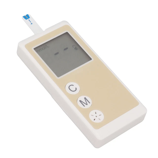 Kit monitor glucosio nel sangue portatile misuratore automatico diabete con striscia reattiva
