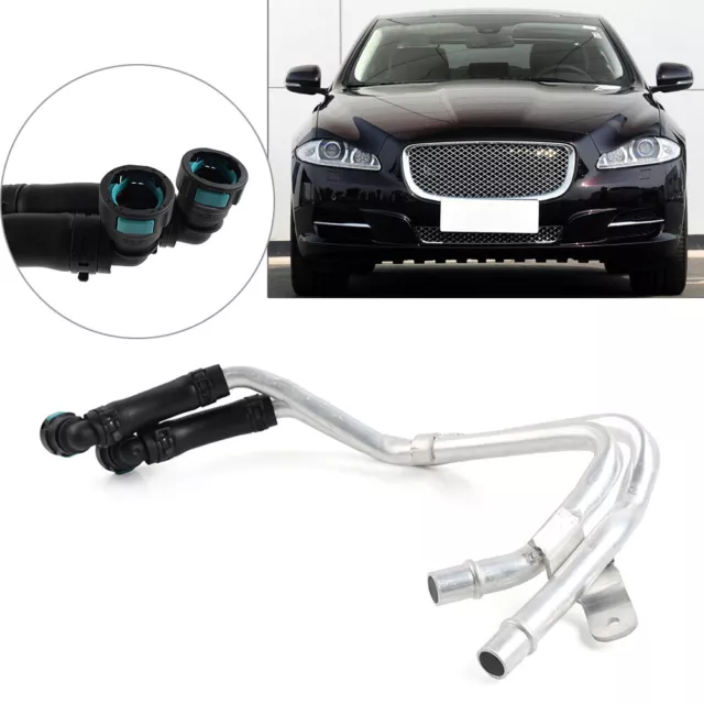 Engine Cooling System Warm Water Air Heater Hose Pipe For Jaguar XJ 2.0T 2010-19