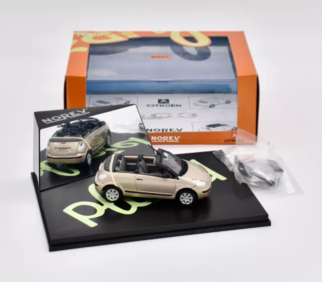 Citroën C3 Pluriel Sable Bivouac 2003 NOREV 1/43