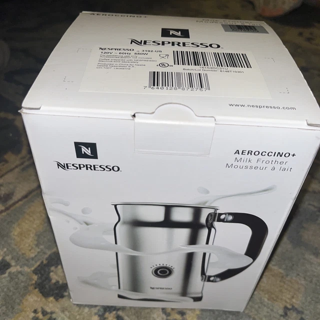 NESPRESSO AEROCCINO + Plus 3192US Automatic Electric Milk Frother