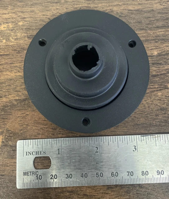 2” BLACK BOAT & Outboard Cable Rigging Grommet Boot With Support Ring