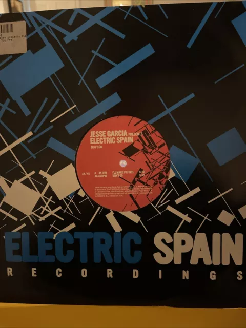 JESSE GARCIA presents ELECTRIC SPAIN - Don't go - 2005 UK 2-track Vinyl Single