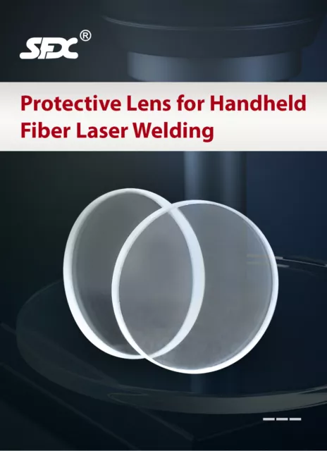 US Stock 5PCS Fiber Laser Welder Protective Lens Dia 18mm Thickness 2mm