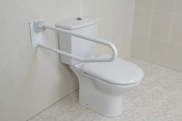 NRS Maniglia Toilette Stanza da Bagno Stützschiene Supporto Wc Pieghevole ✅