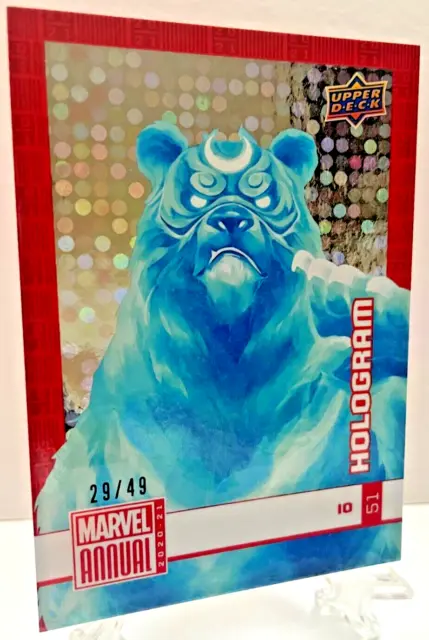 Io Marvel Annual  /49 #51 Hologram 2020-21 Trading Card Upper Deck