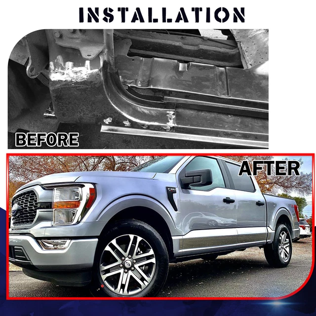 Feu Stop LED 3ème Feu Pour Ford F250 F350 Super Duty 1999-2016 - Rouge/chrome, Certifié DOT