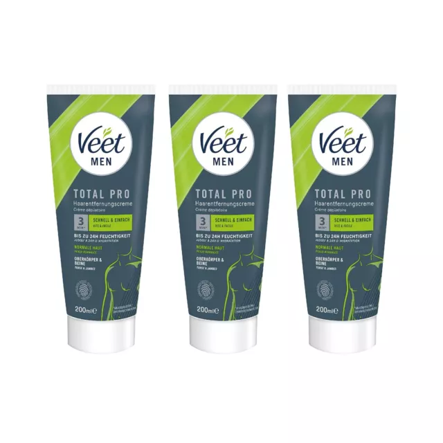 Veet for Men Haarentfernungscreme - Gelcreme - schnelle und effektive Haarent...