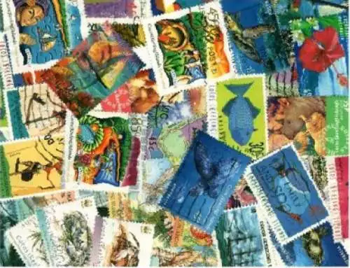 Cocos Islands Stamp Collection - 70 Different Stamps